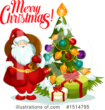 Royalty-Free (RF) Christmas Clipart Illustration by Vector Tradition SM - Stock Sample #1514795