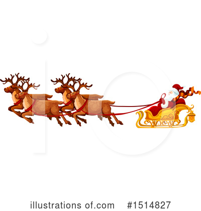 Reindeer Clipart #1514827 by Vector Tradition SM