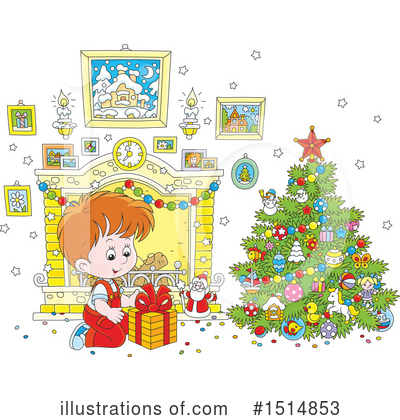 Royalty-Free (RF) Christmas Clipart Illustration by Alex Bannykh - Stock Sample #1514853