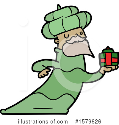 Royalty-Free (RF) Christmas Clipart Illustration by lineartestpilot - Stock Sample #1579826
