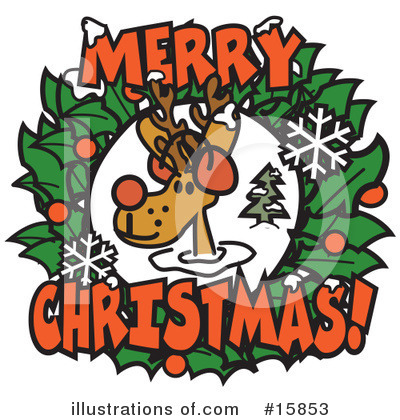 Merry Christmas Clipart #15853 by Andy Nortnik