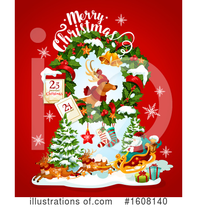 Royalty-Free (RF) Christmas Clipart Illustration by Vector Tradition SM - Stock Sample #1608140