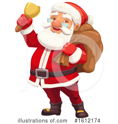 Santa Clipart #1612174 by Vector Tradition SM