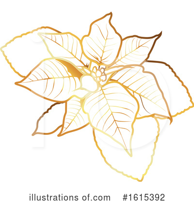 Poinsettia Clipart #1615392 by dero