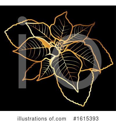 Poinsettia Clipart #1615393 by dero