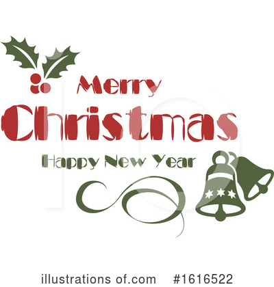 Christmas Greeting Clipart #1616522 by dero