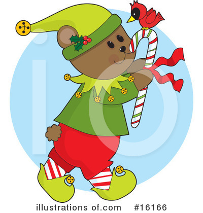 Christmas Animals Clipart #16166 by Maria Bell