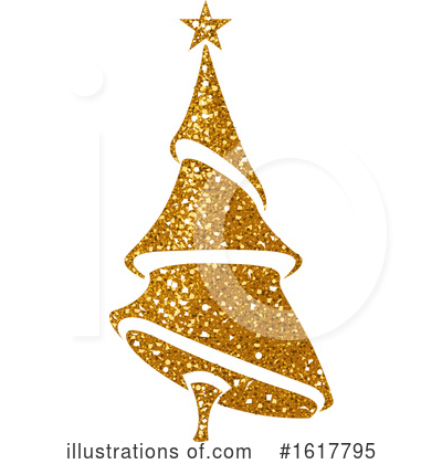 Christmas Tree Clipart #1617795 by dero