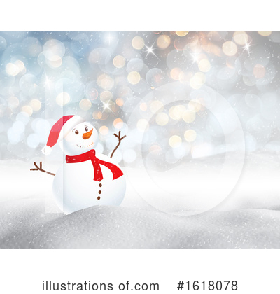 Royalty-Free (RF) Christmas Clipart Illustration by KJ Pargeter - Stock Sample #1618078