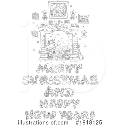 Royalty-Free (RF) Christmas Clipart Illustration by Alex Bannykh - Stock Sample #1618125