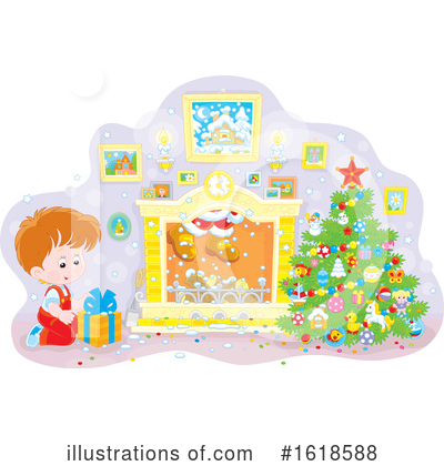 Royalty-Free (RF) Christmas Clipart Illustration by Alex Bannykh - Stock Sample #1618588