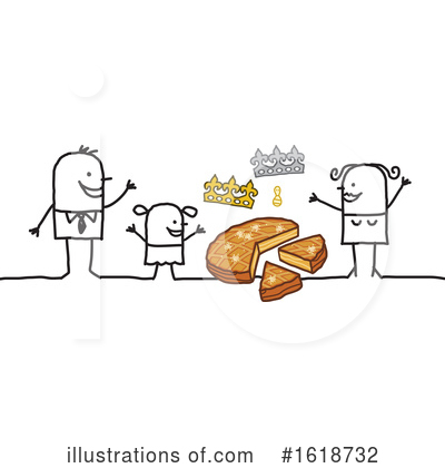 Royalty-Free (RF) Christmas Clipart Illustration by NL shop - Stock Sample #1618732