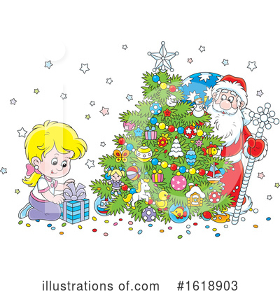 Royalty-Free (RF) Christmas Clipart Illustration by Alex Bannykh - Stock Sample #1618903