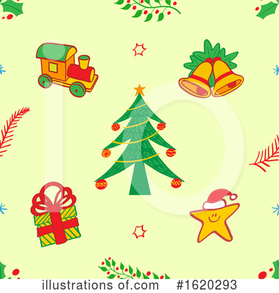 Christmas Tree Clipart #1620293 by Zooco