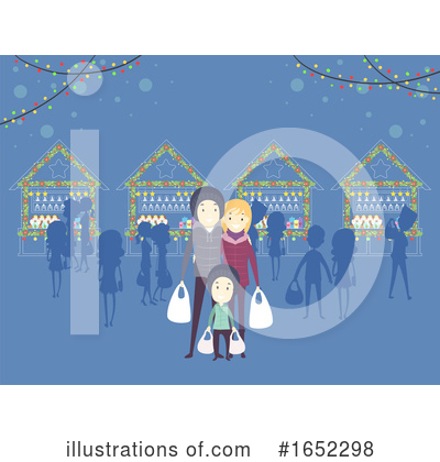 Royalty-Free (RF) Christmas Clipart Illustration by BNP Design Studio - Stock Sample #1652298