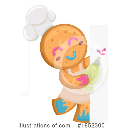 Gingerbread Man Clipart #1652300 by BNP Design Studio