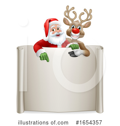 Royalty-Free (RF) Christmas Clipart Illustration by AtStockIllustration - Stock Sample #1654357
