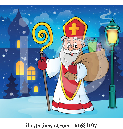 Royalty-Free (RF) Christmas Clipart Illustration by visekart - Stock Sample #1681197