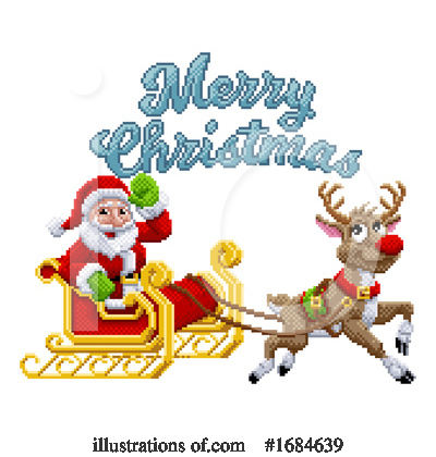 Royalty-Free (RF) Christmas Clipart Illustration by AtStockIllustration - Stock Sample #1684639