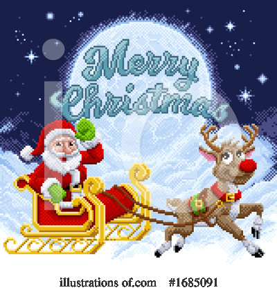 Royalty-Free (RF) Christmas Clipart Illustration by AtStockIllustration - Stock Sample #1685091