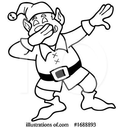 Royalty-Free (RF) Christmas Clipart Illustration by LaffToon - Stock Sample #1688893