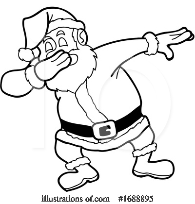 Royalty-Free (RF) Christmas Clipart Illustration by LaffToon - Stock Sample #1688895