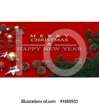 Royalty-Free (RF) Christmas Clipart Illustration by KJ Pargeter - Stock Sample #1688935