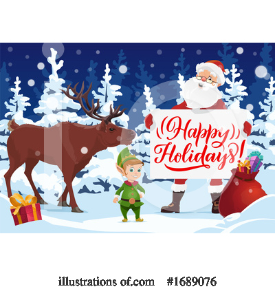 Royalty-Free (RF) Christmas Clipart Illustration by Vector Tradition SM - Stock Sample #1689076