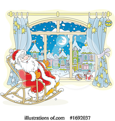 Royalty-Free (RF) Christmas Clipart Illustration by Alex Bannykh - Stock Sample #1692037