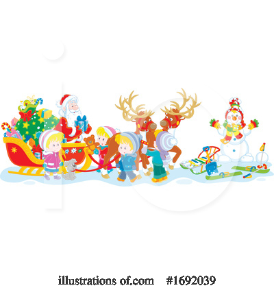 Royalty-Free (RF) Christmas Clipart Illustration by Alex Bannykh - Stock Sample #1692039