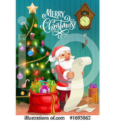 Royalty-Free (RF) Christmas Clipart Illustration by Vector Tradition SM - Stock Sample #1693862