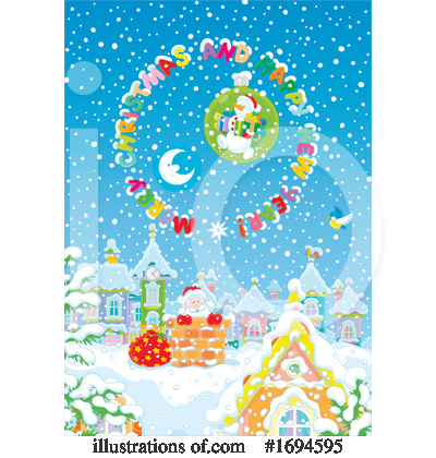 Royalty-Free (RF) Christmas Clipart Illustration by Alex Bannykh - Stock Sample #1694595