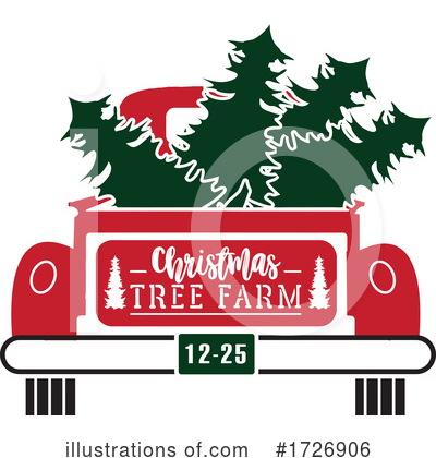 Christmas Tree Clipart #1726906 by Johnny Sajem