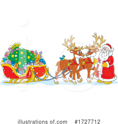 Royalty-Free (RF) Christmas Clipart Illustration by Alex Bannykh - Stock Sample #1727712