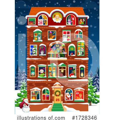 Royalty-Free (RF) Christmas Clipart Illustration by Vector Tradition SM - Stock Sample #1728346