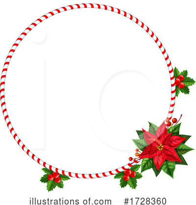 Christmas Wreath Clipart #1728360 by Vector Tradition SM
