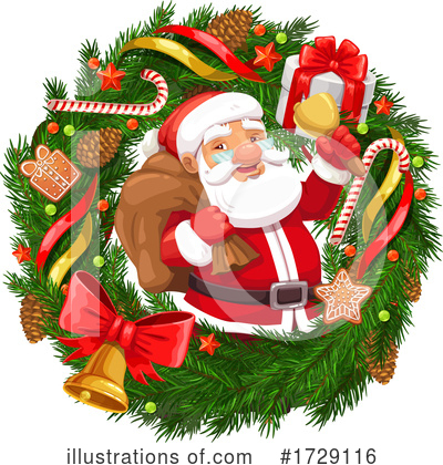 Royalty-Free (RF) Christmas Clipart Illustration by Vector Tradition SM - Stock Sample #1729116