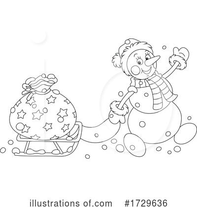Royalty-Free (RF) Christmas Clipart Illustration by Alex Bannykh - Stock Sample #1729636