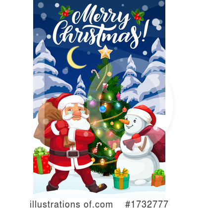 Royalty-Free (RF) Christmas Clipart Illustration by Vector Tradition SM - Stock Sample #1732777