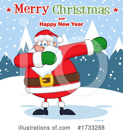 Royalty-Free (RF) Christmas Clipart Illustration by Hit Toon - Stock Sample #1733288