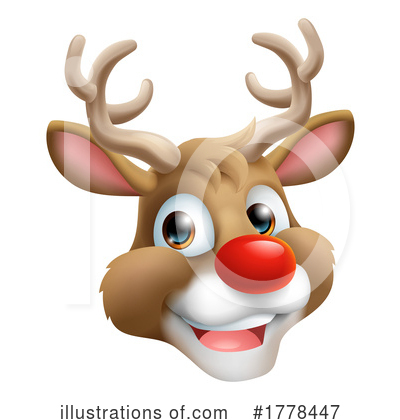 Reindeer Clipart #1778447 by AtStockIllustration