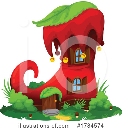 Fairy House Clipart #1784574 by Vector Tradition SM
