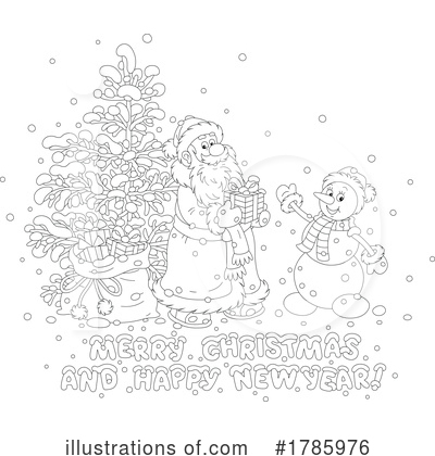 Royalty-Free (RF) Christmas Clipart Illustration by Alex Bannykh - Stock Sample #1785976
