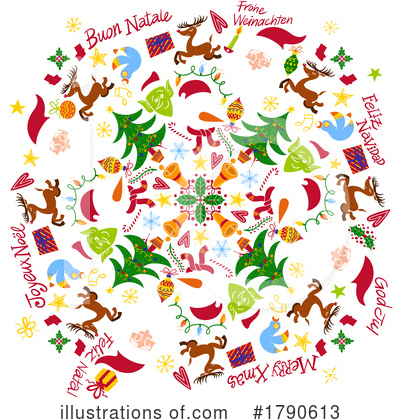 Royalty-Free (RF) Christmas Clipart Illustration by Zooco - Stock Sample #1790613