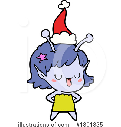 Royalty-Free (RF) Christmas Clipart Illustration by lineartestpilot - Stock Sample #1801835