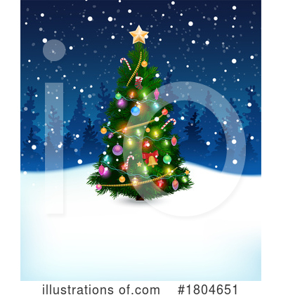 Royalty-Free (RF) Christmas Clipart Illustration by Vector Tradition SM - Stock Sample #1804651
