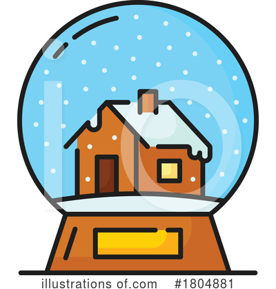 Snow Globe Clipart #1804881 by Vector Tradition SM