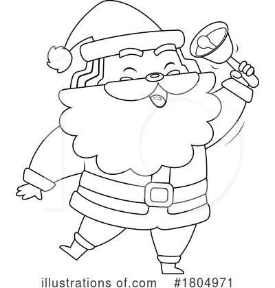 Royalty-Free (RF) Christmas Clipart Illustration by Hit Toon - Stock Sample #1804971