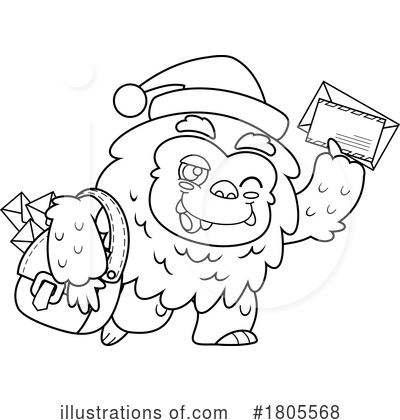 Royalty-Free (RF) Christmas Clipart Illustration by Hit Toon - Stock Sample #1805568