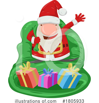 Royalty-Free (RF) Christmas Clipart Illustration by Domenico Condello - Stock Sample #1805933